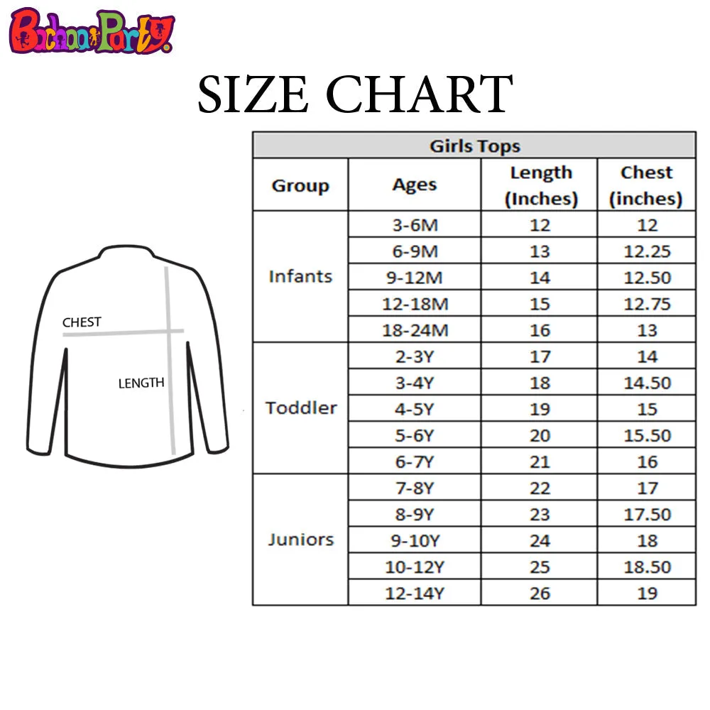 Infants Cup Cake Girls Digital Print Casual Top For Girls - Blue | Bachaa Party Baby Clothes Girls Tops & T-Shirts