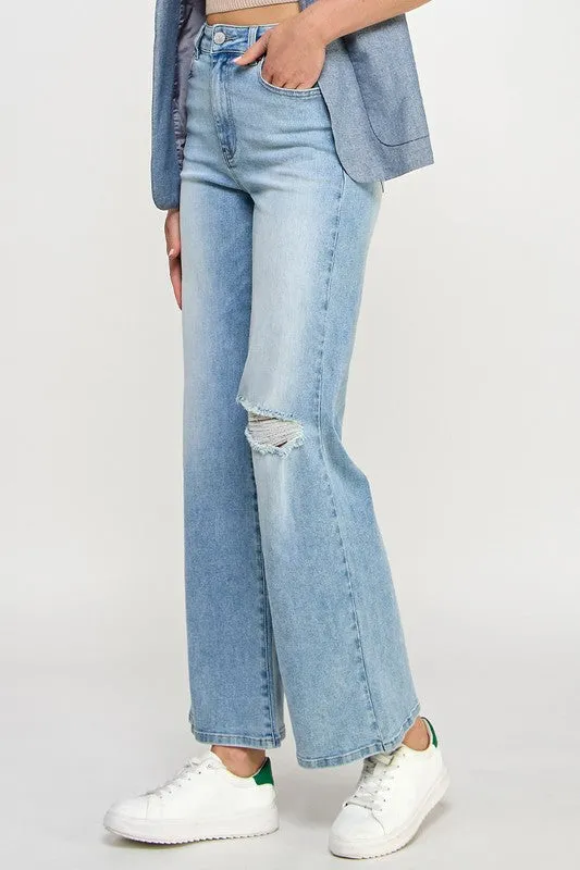 Insane Gene HIGH RISE RELAXED WIDE LEG Jeans
