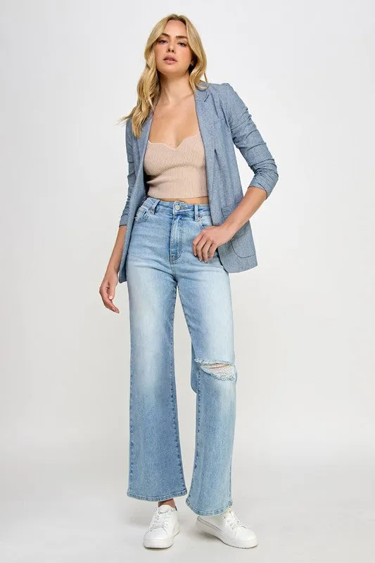 Insane Gene HIGH RISE RELAXED WIDE LEG Jeans