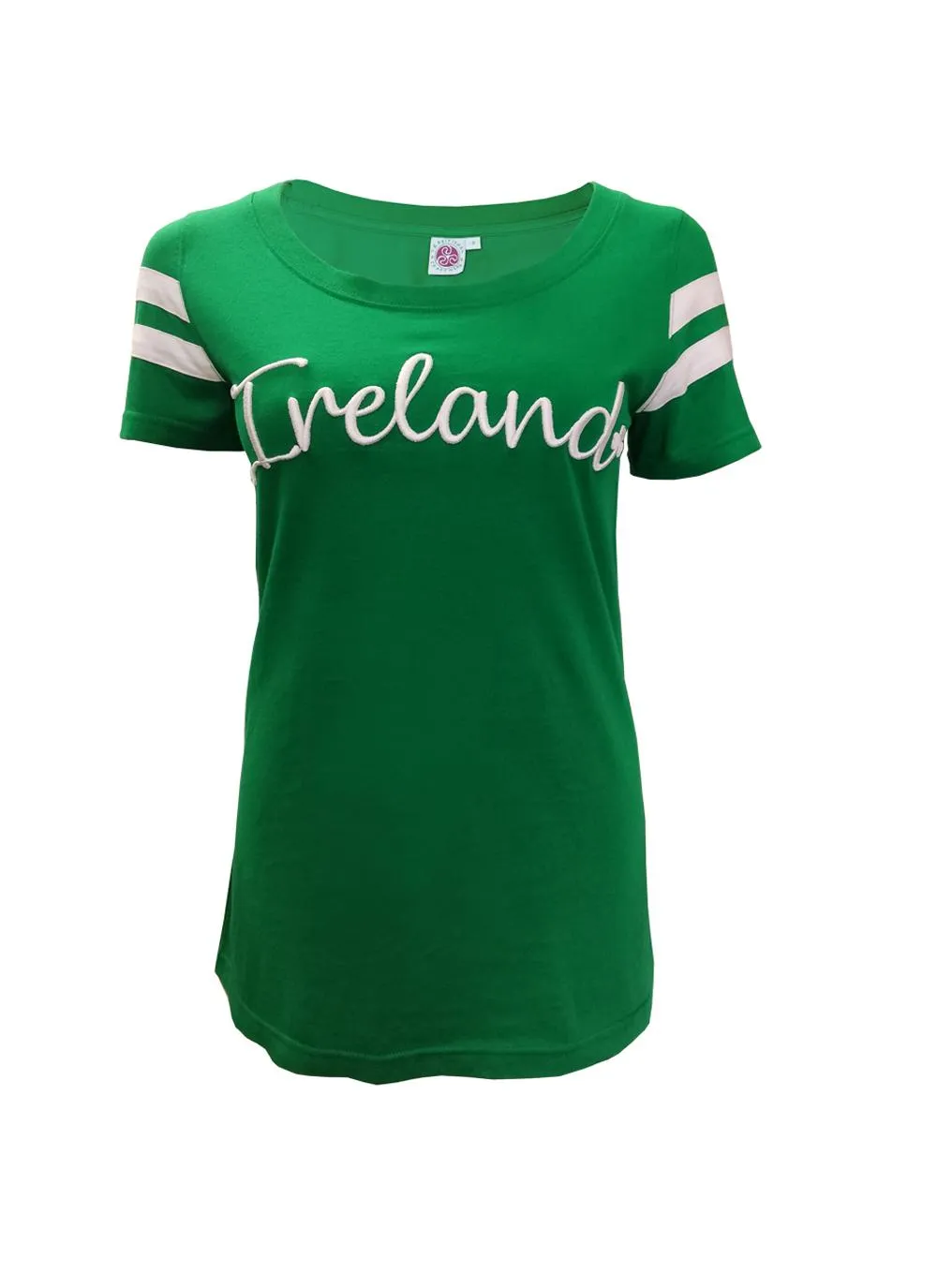 Ireland Embroidered Fitted T Shirt