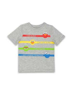 Isaac Mizrahi Loves Sesame Street Gang Short Sleeve T-Shirt