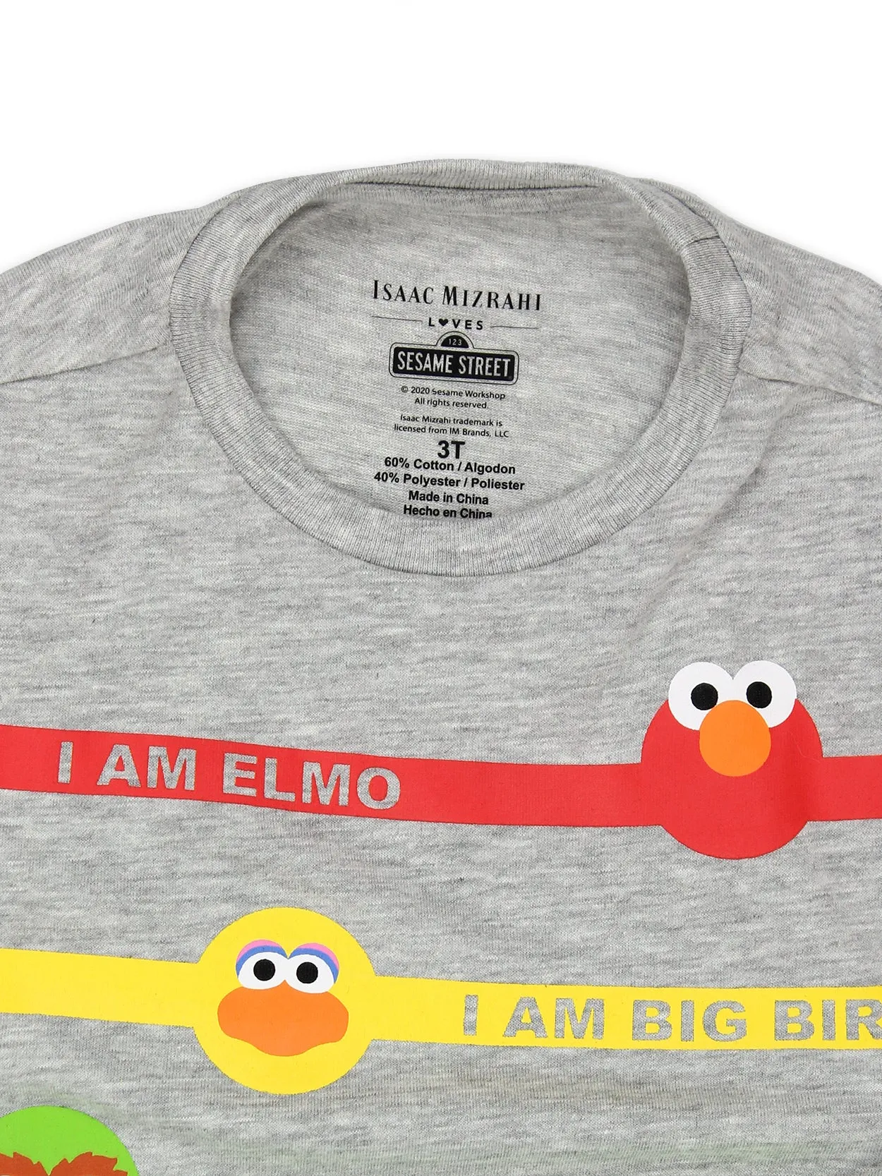 Isaac Mizrahi Loves Sesame Street Gang Short Sleeve T-Shirt
