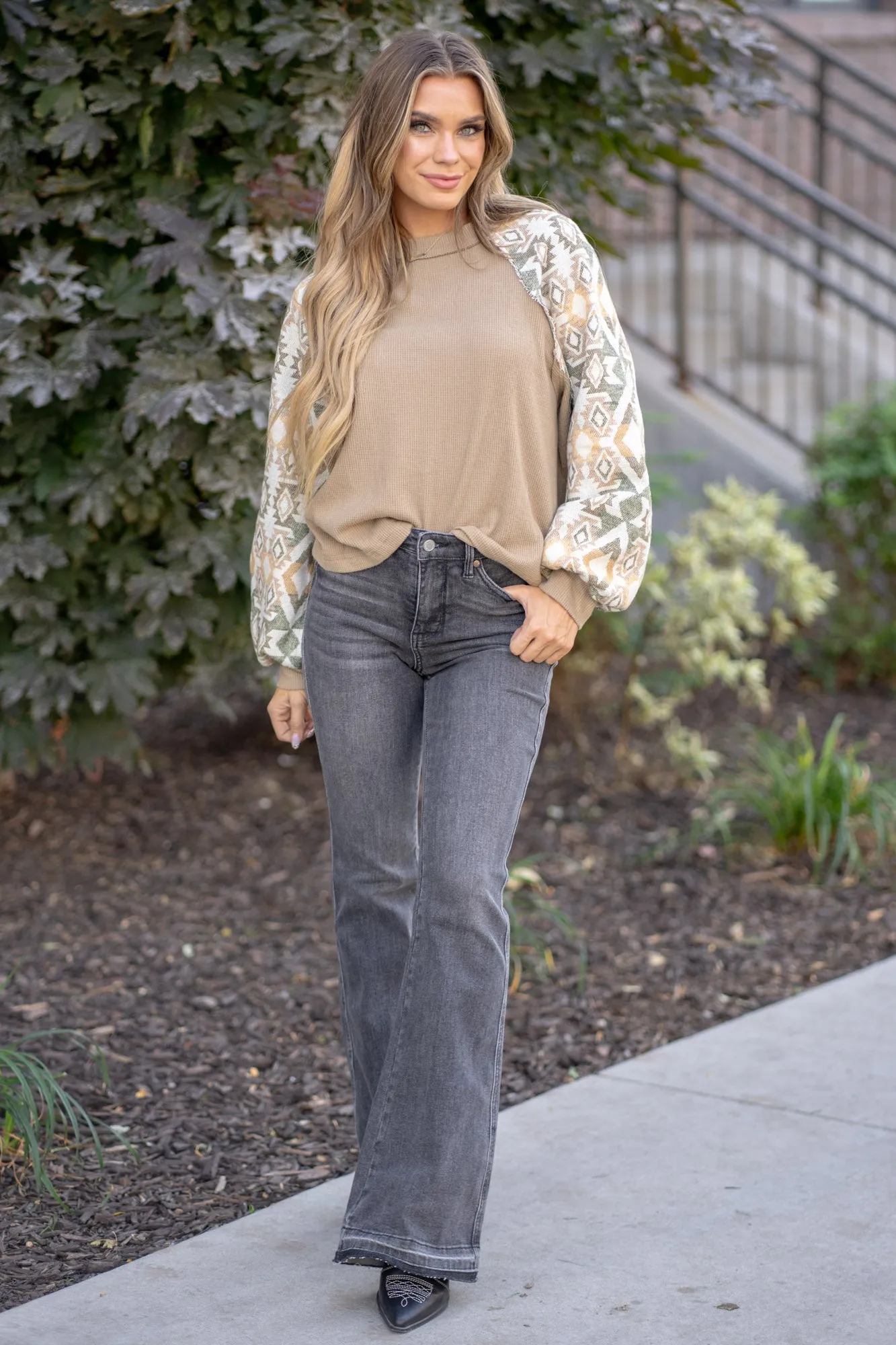 Isabella Tummy Control Top Mid Rise Flare Regular & Plus Sizes