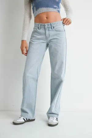 JBD Low Rise Relaxed Straight Jeans