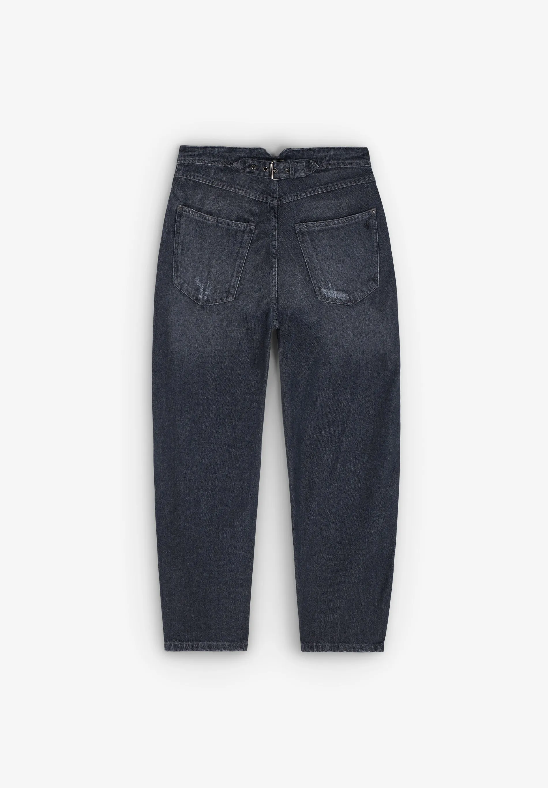 JEANS DIREITOS COM RASGÕES