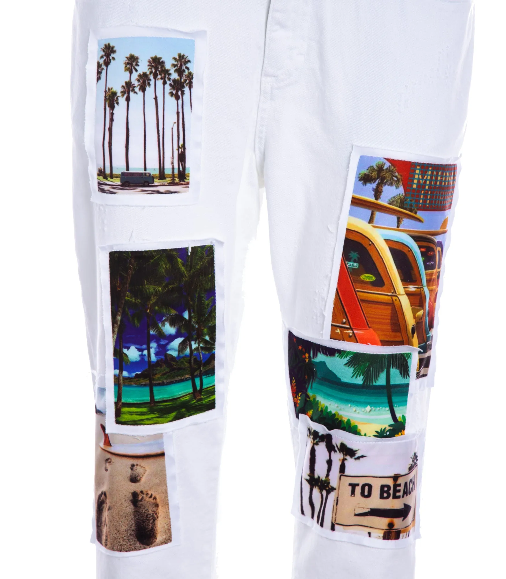 Jeans Patch Miami - Colore Unico
