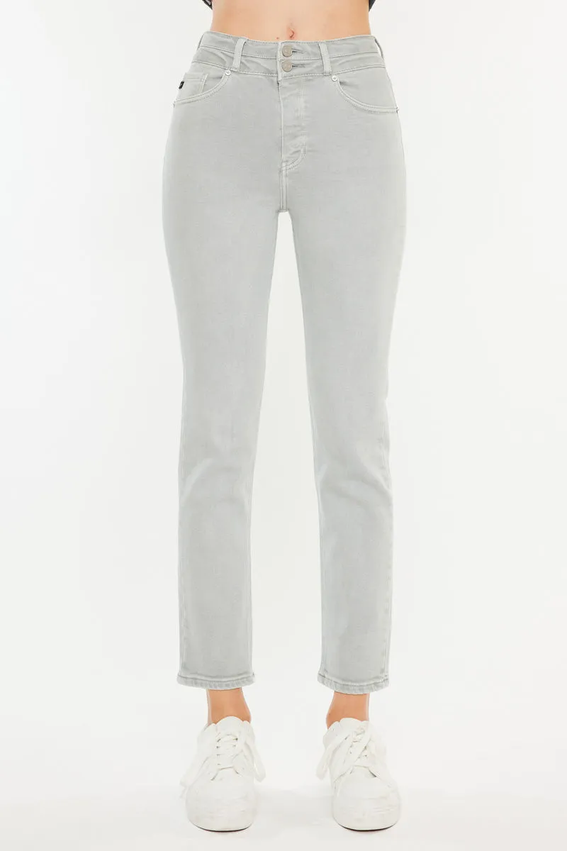 Jo High Rise Slim Straight