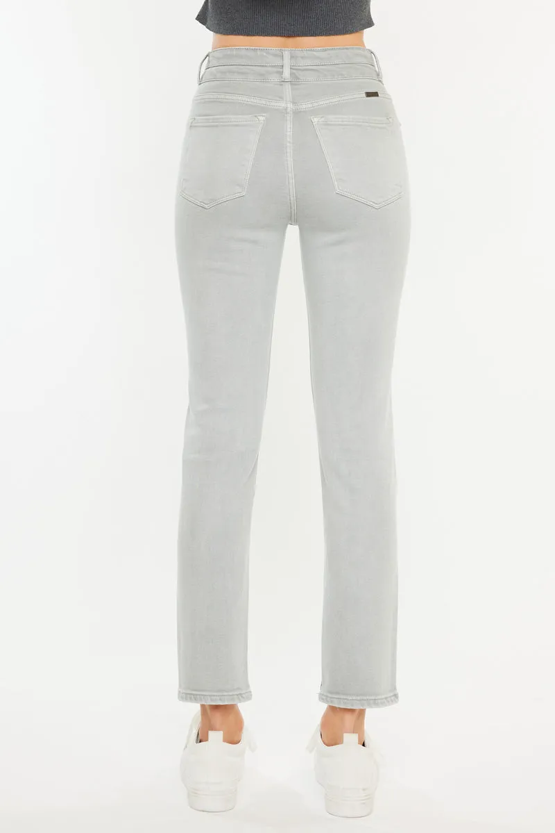 Jo High Rise Slim Straight