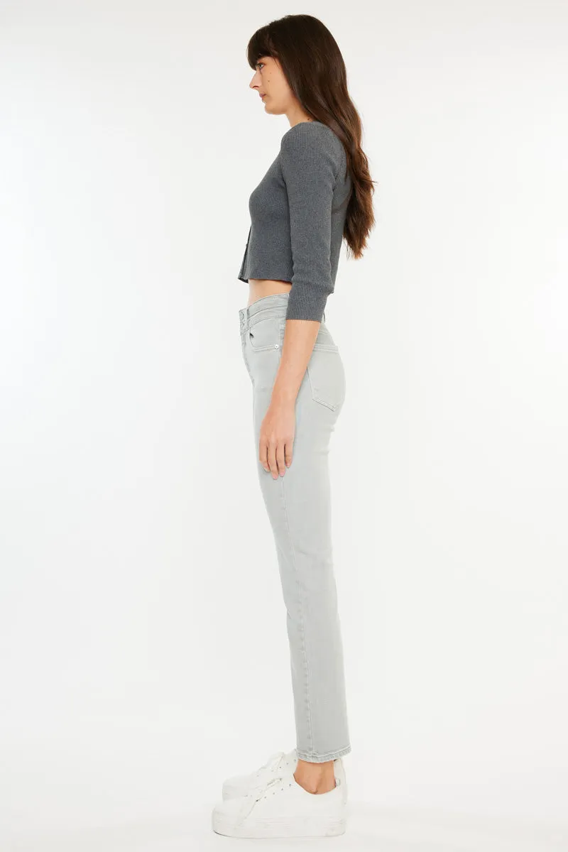 Jo High Rise Slim Straight