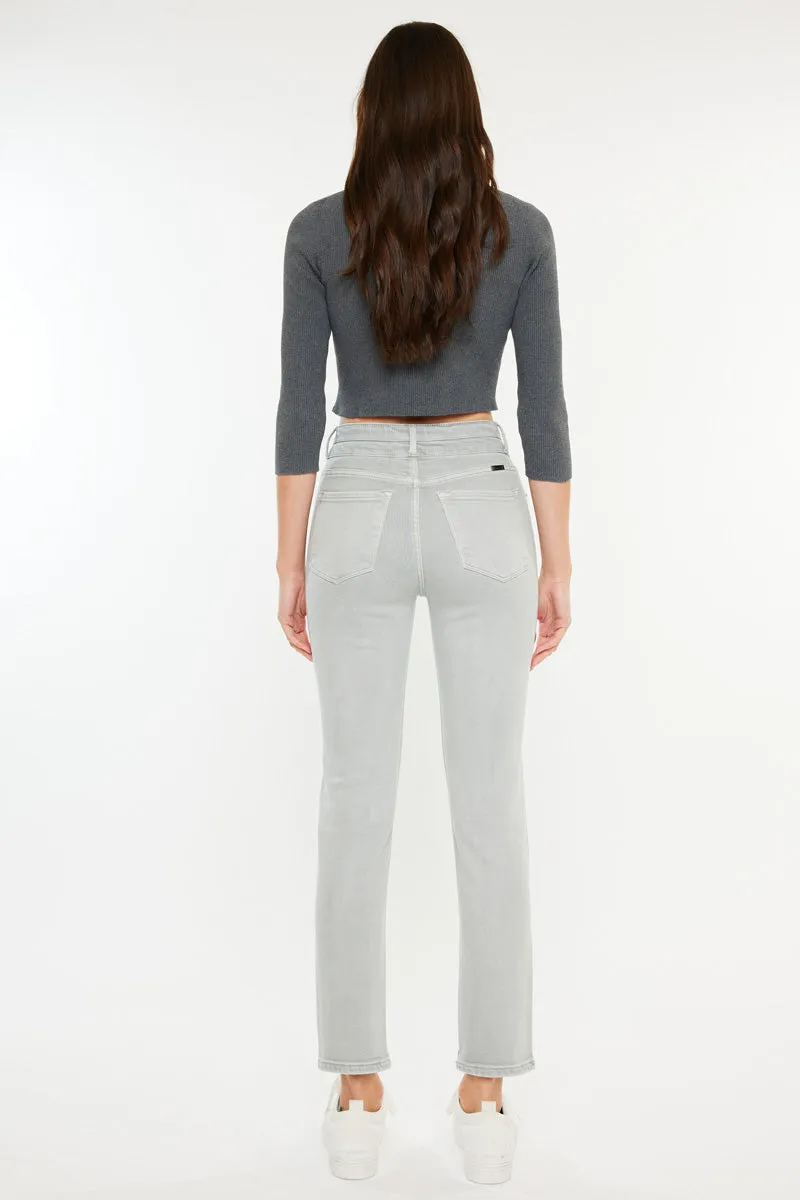 Jo High Rise Slim Straight