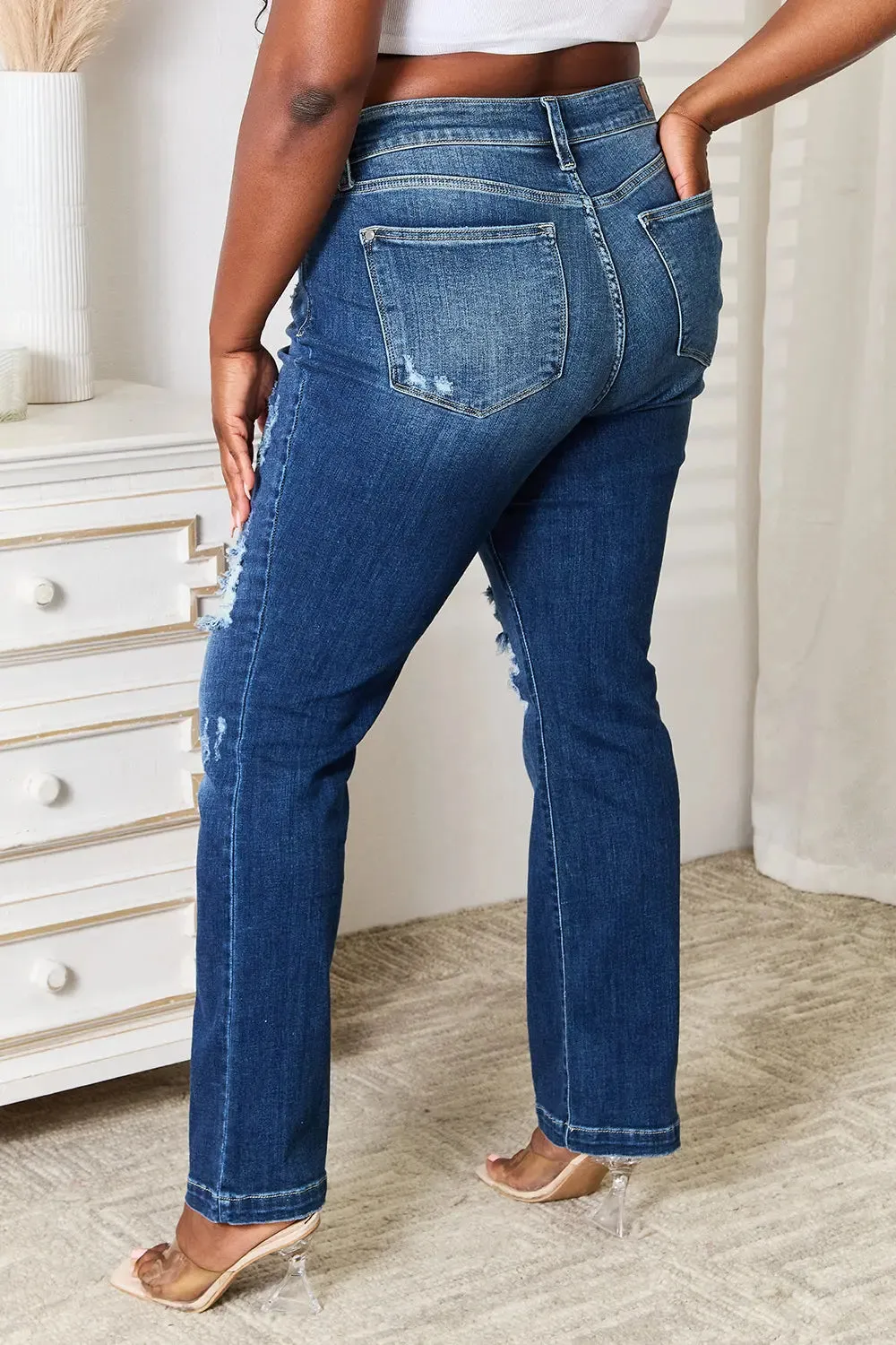 Judy Blue Destroy Bootcut Jeans