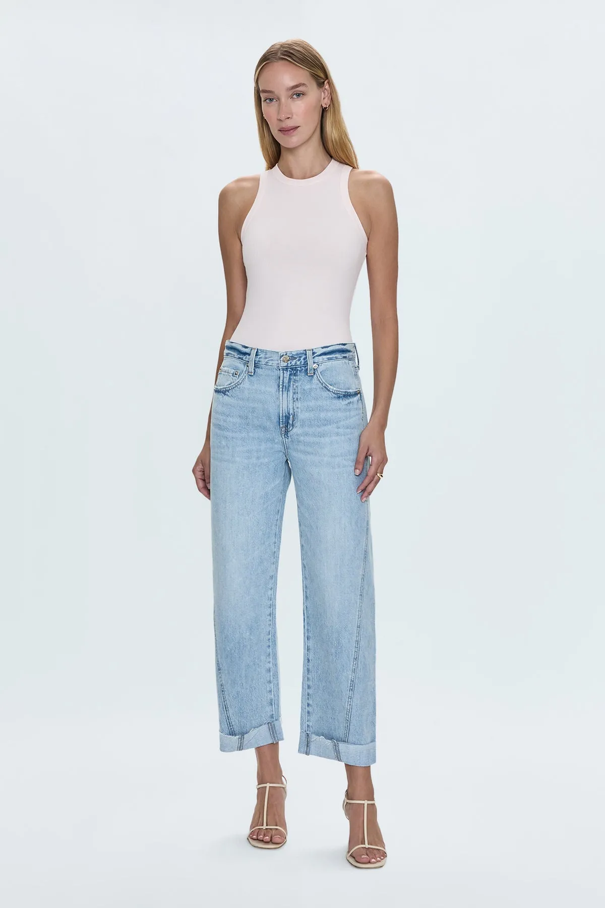 Kacey Berkeley Cropped Cuffed Jean