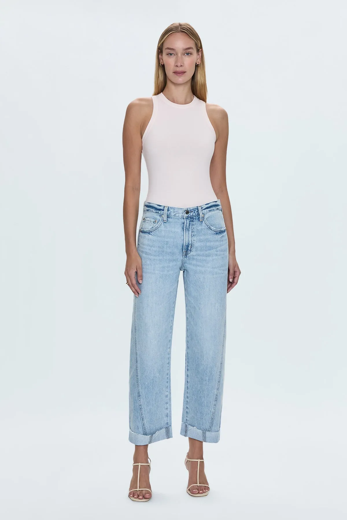 Kacey Berkeley Cropped Cuffed Jean