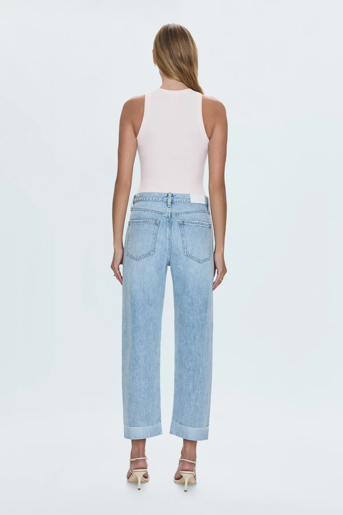 Kacey Berkeley Cropped Cuffed Jean