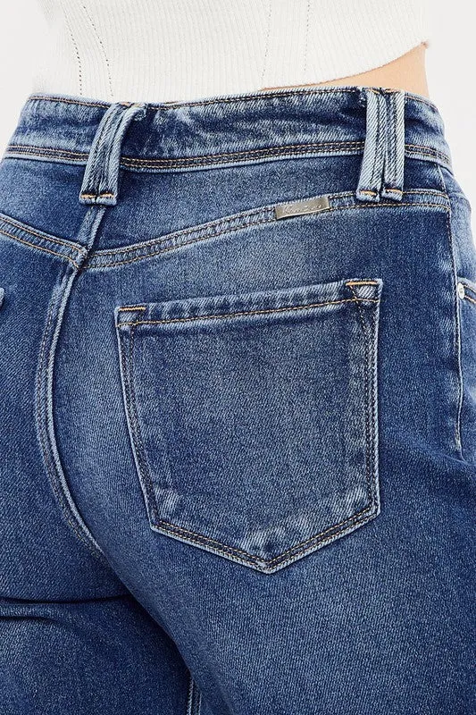 Kan Can High Rise Holly Flare Jeans - KC9289M
