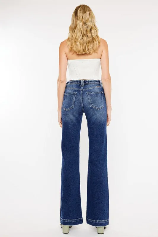 Kan Can High Rise Holly Flare Jeans - KC9289M