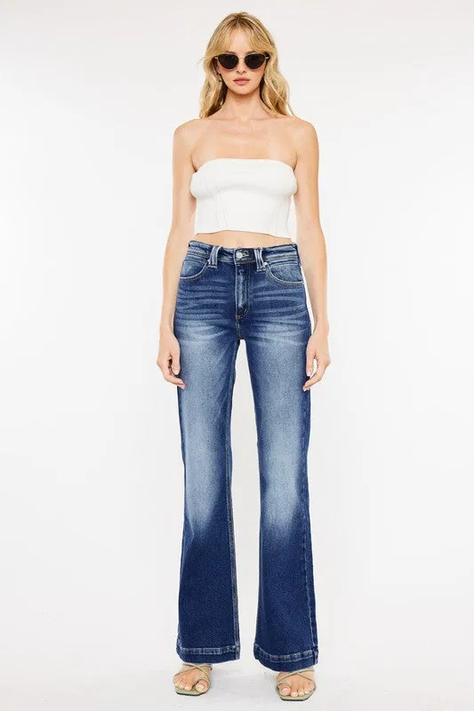 Kan Can High Rise Holly Flare Jeans - KC9289M