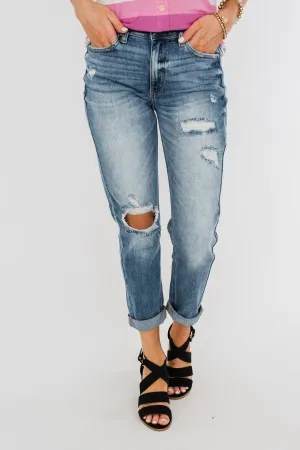 KanCan Boyfriend Jeans- Jessie Wash
