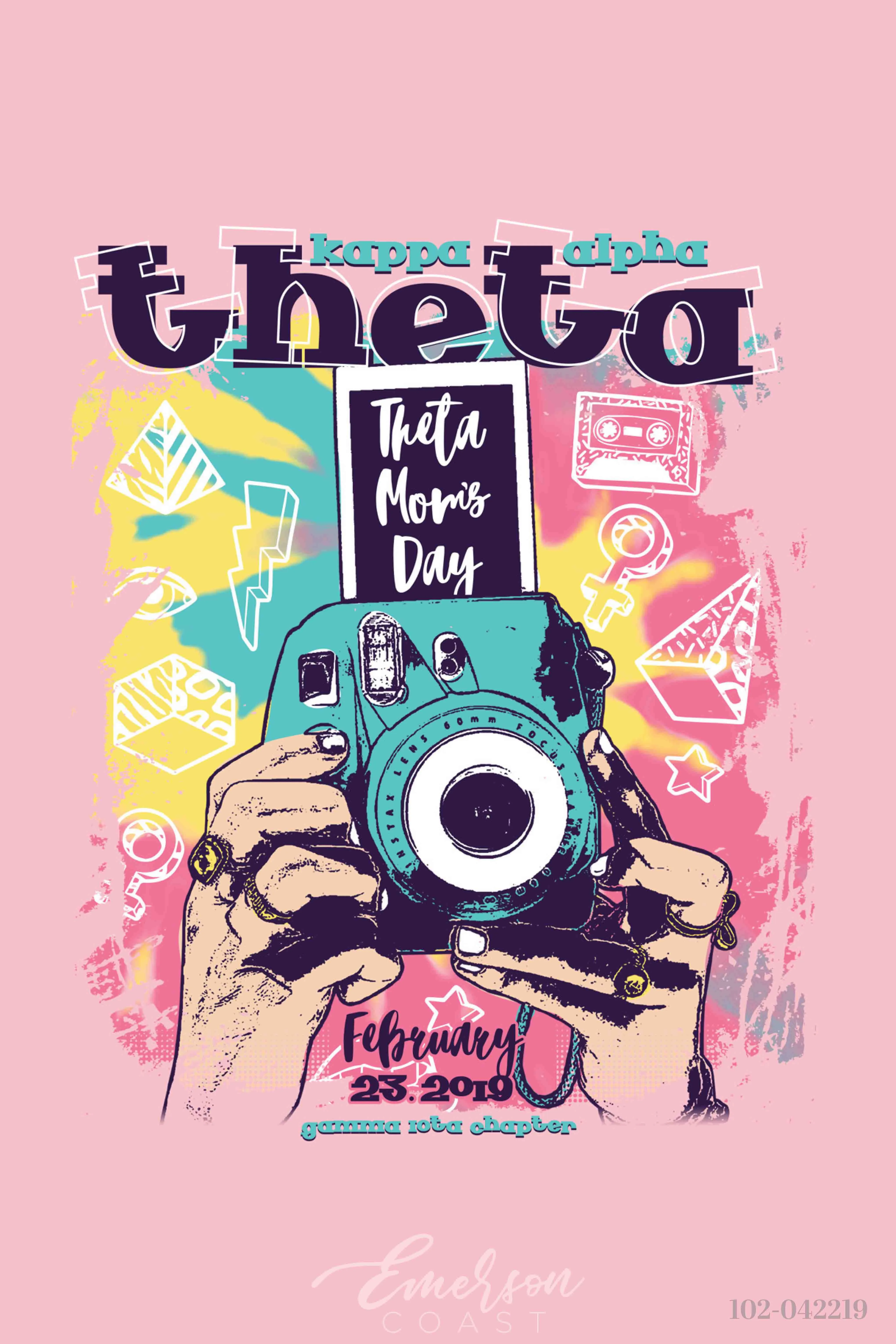 Kappa Alpha Theta Mom's Day T-Shirt