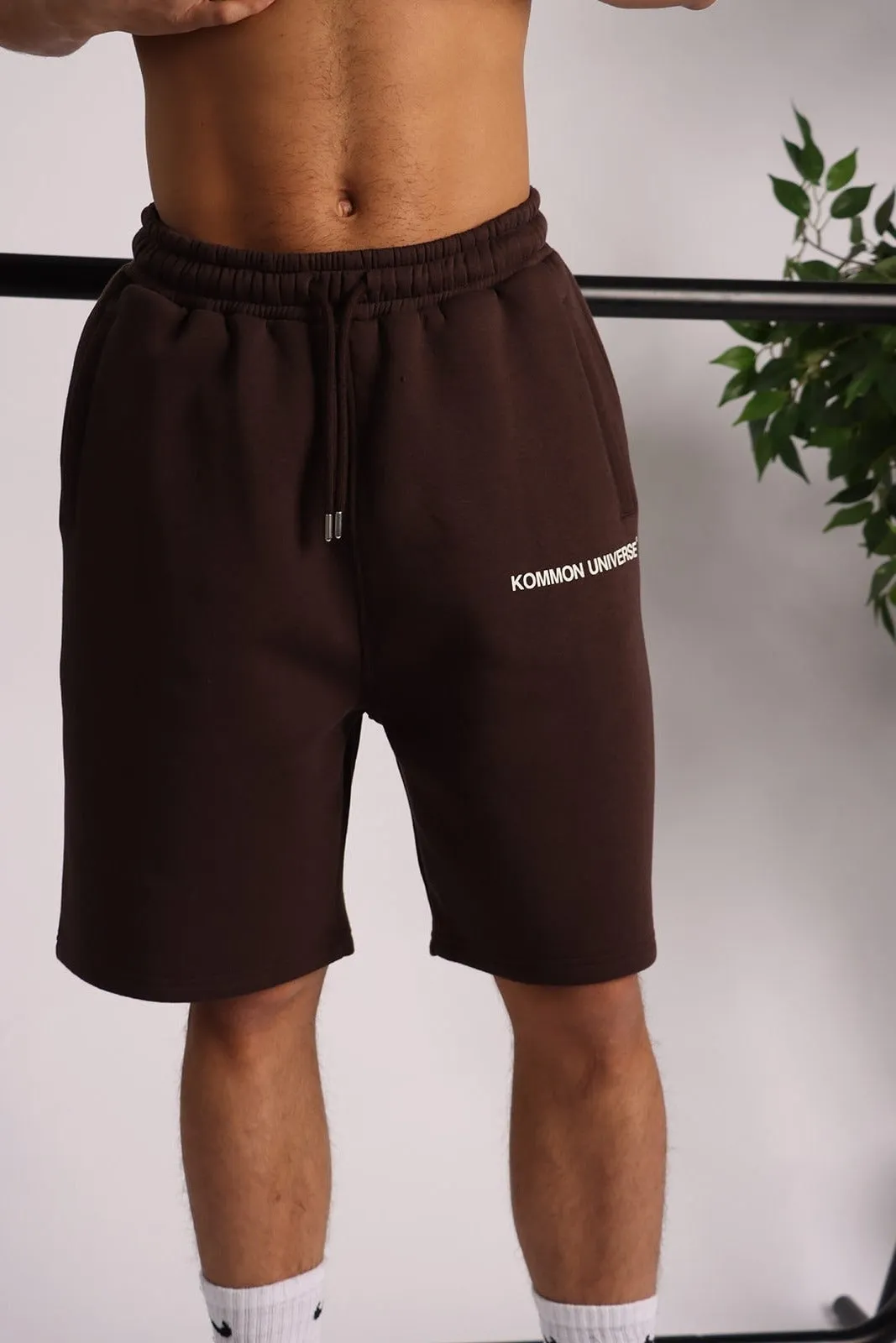 Kommon Universe HAMNETT Oversized Shorts - Praline