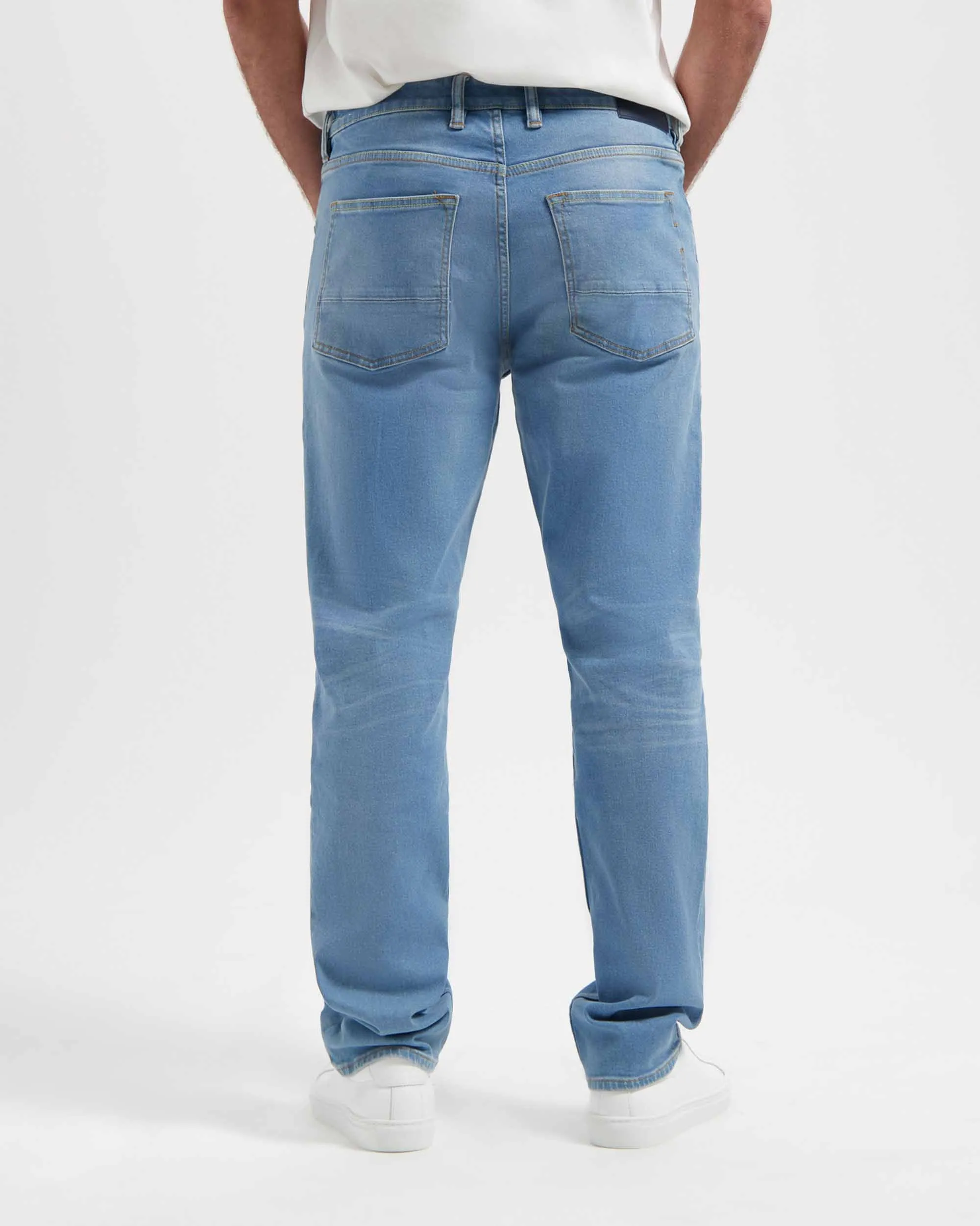 Kuyichi Scott Regular ocean blue