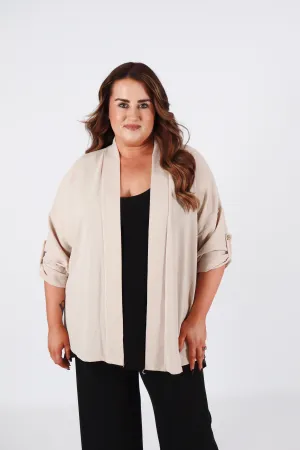 Lainey Cardigan in Beige