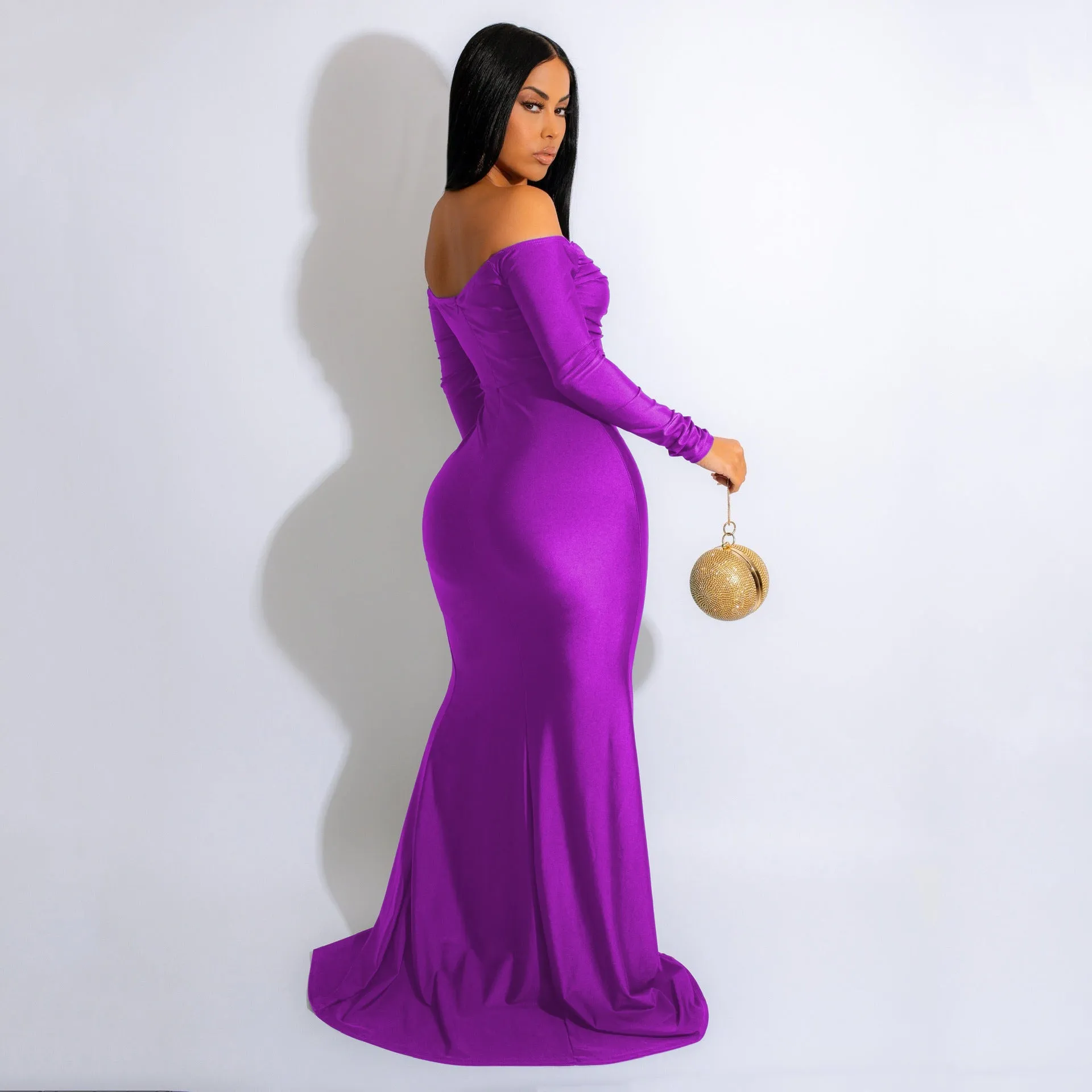 Larsa Formal Velvet Charming And Lace Mermaid Dress