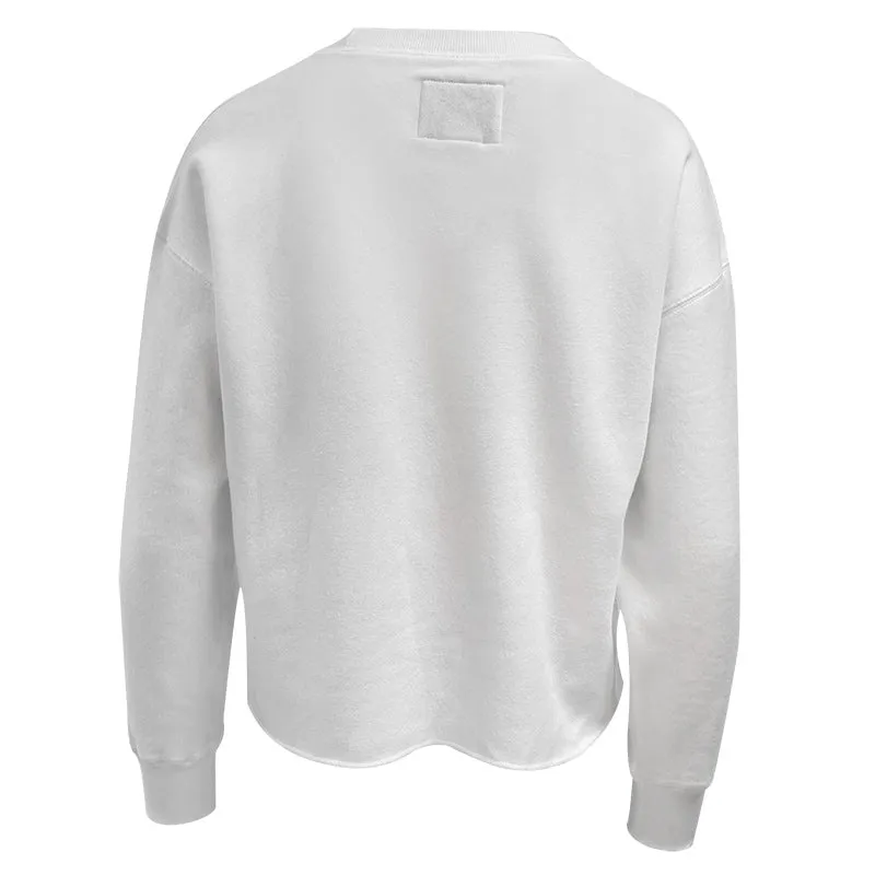 League Ladies Reverse Fleece Crew