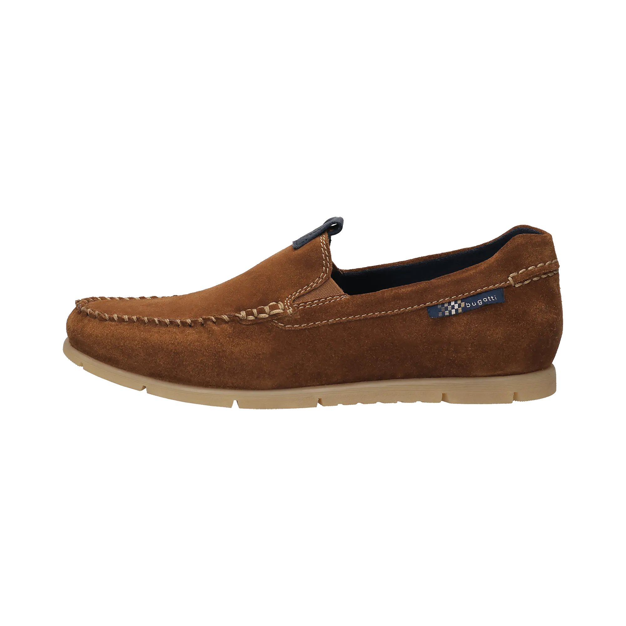 Leder Mokassin cognac