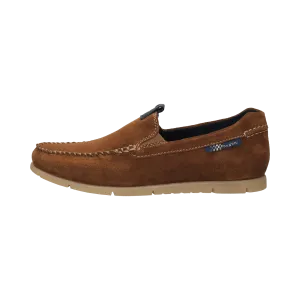Leder Mokassin cognac
