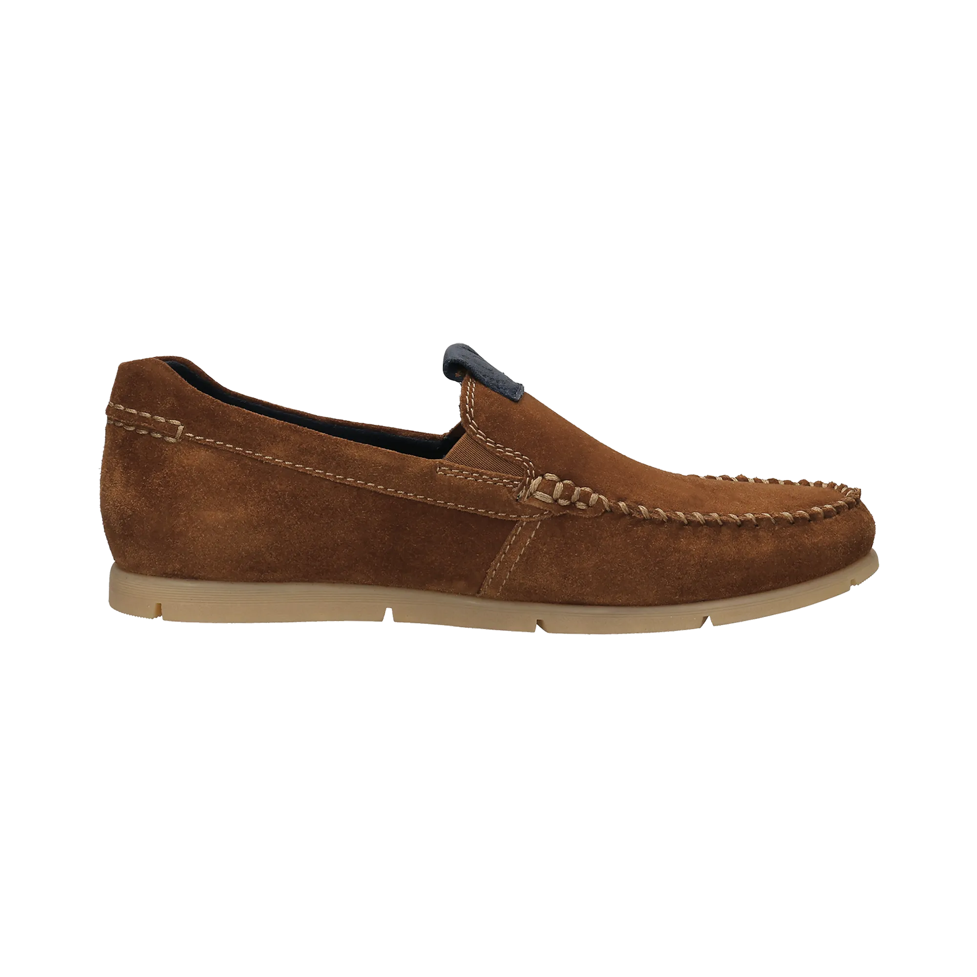 Leder Mokassin cognac