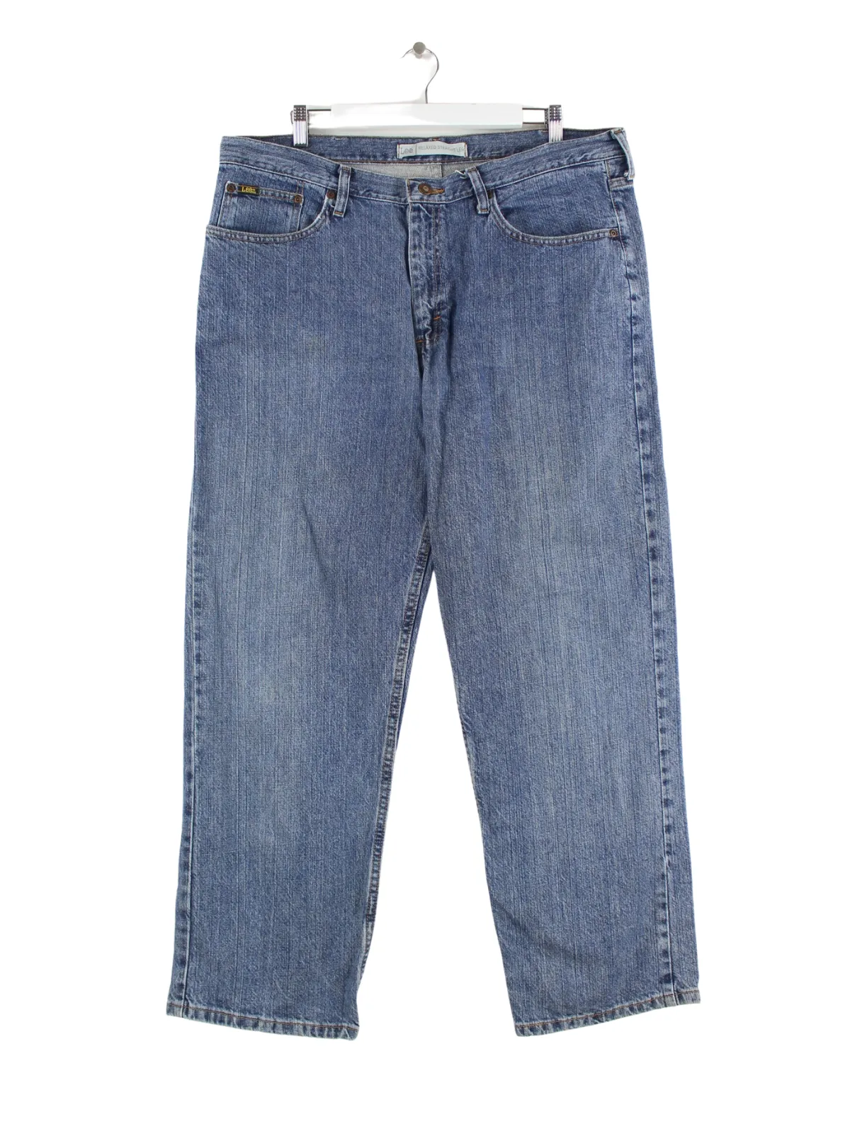 Lee 00s Relaxed Straight Leg Jeans Blau W38 L30
