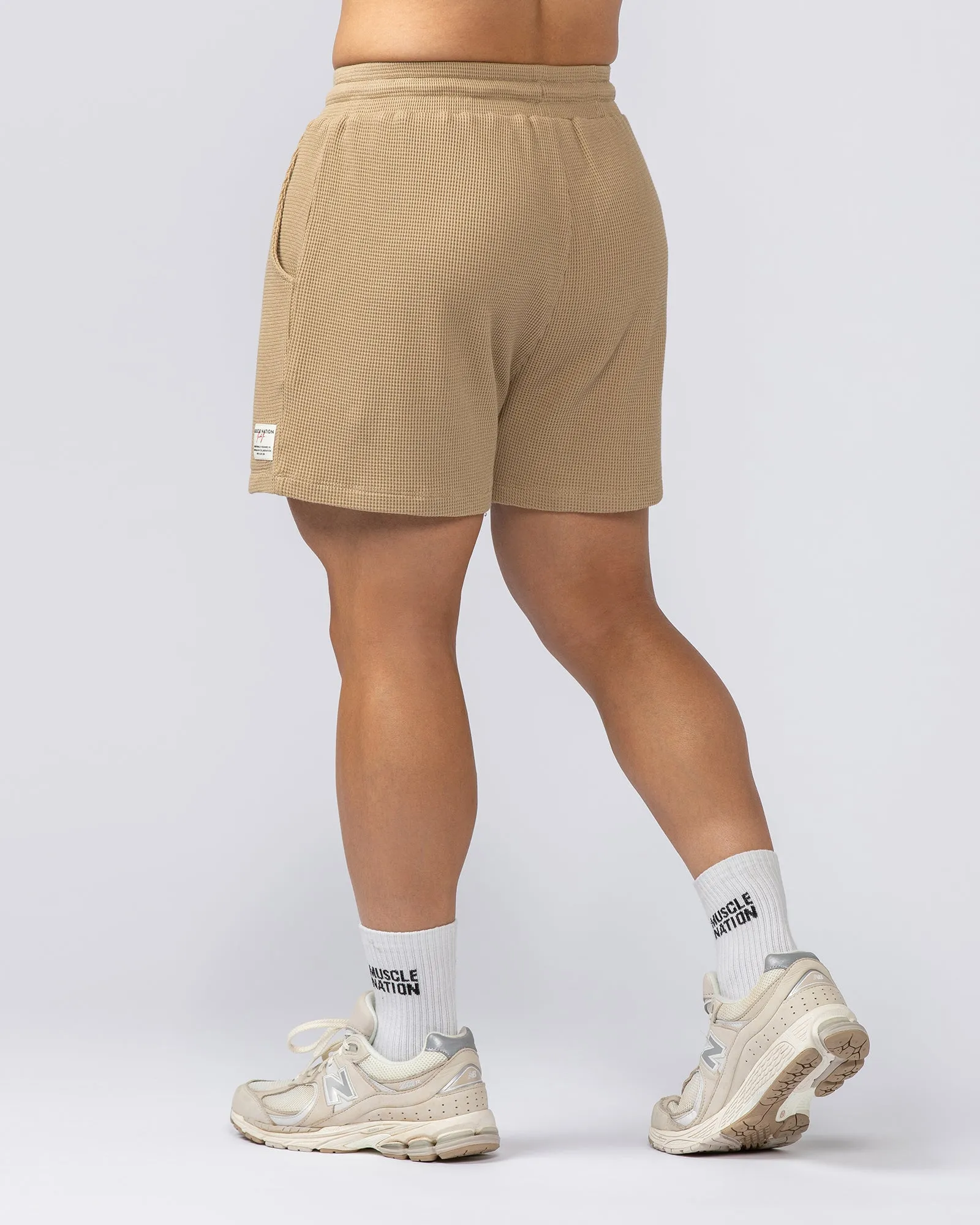 Lee Lem Waffle Shorts - Butterscotch