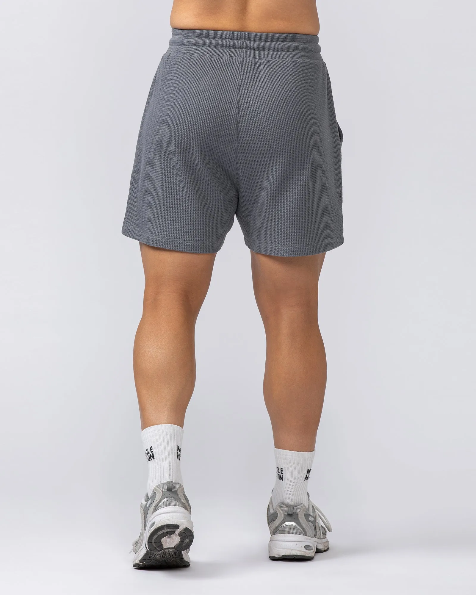 Lee Lem Waffle Shorts - Platinum Grey