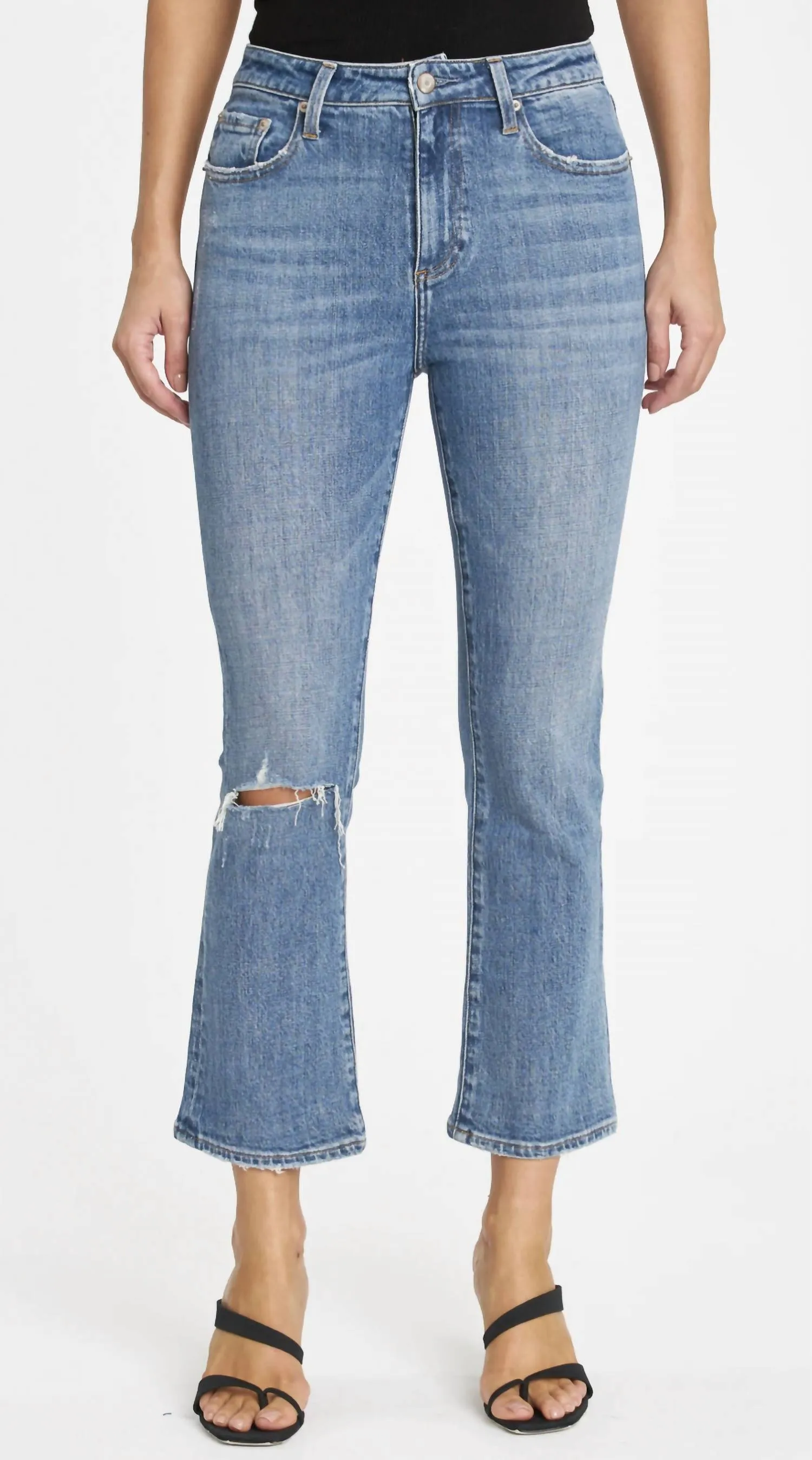 Lennon High Rise Jeans In Canyon