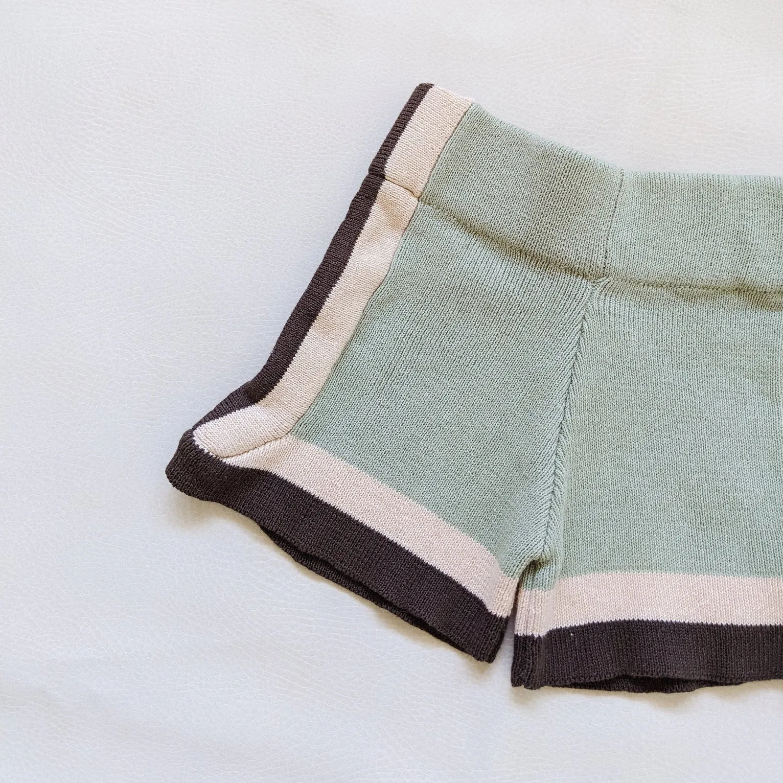 Lennon Knit Shorts Sage