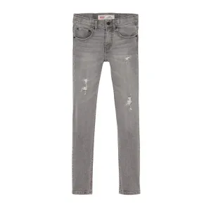Levi's 519 Grey Distressed Jeans
