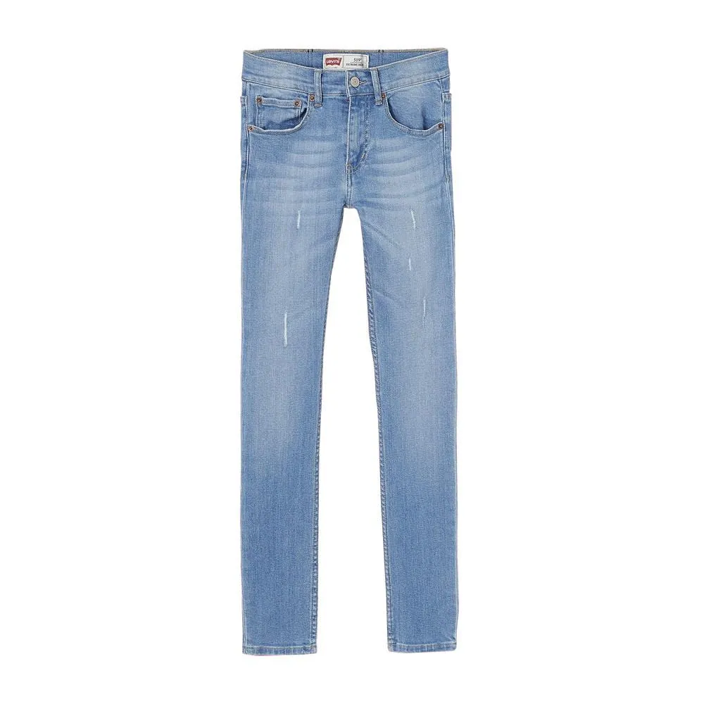 Levi's 519 Skinny Light Distressed Jeans