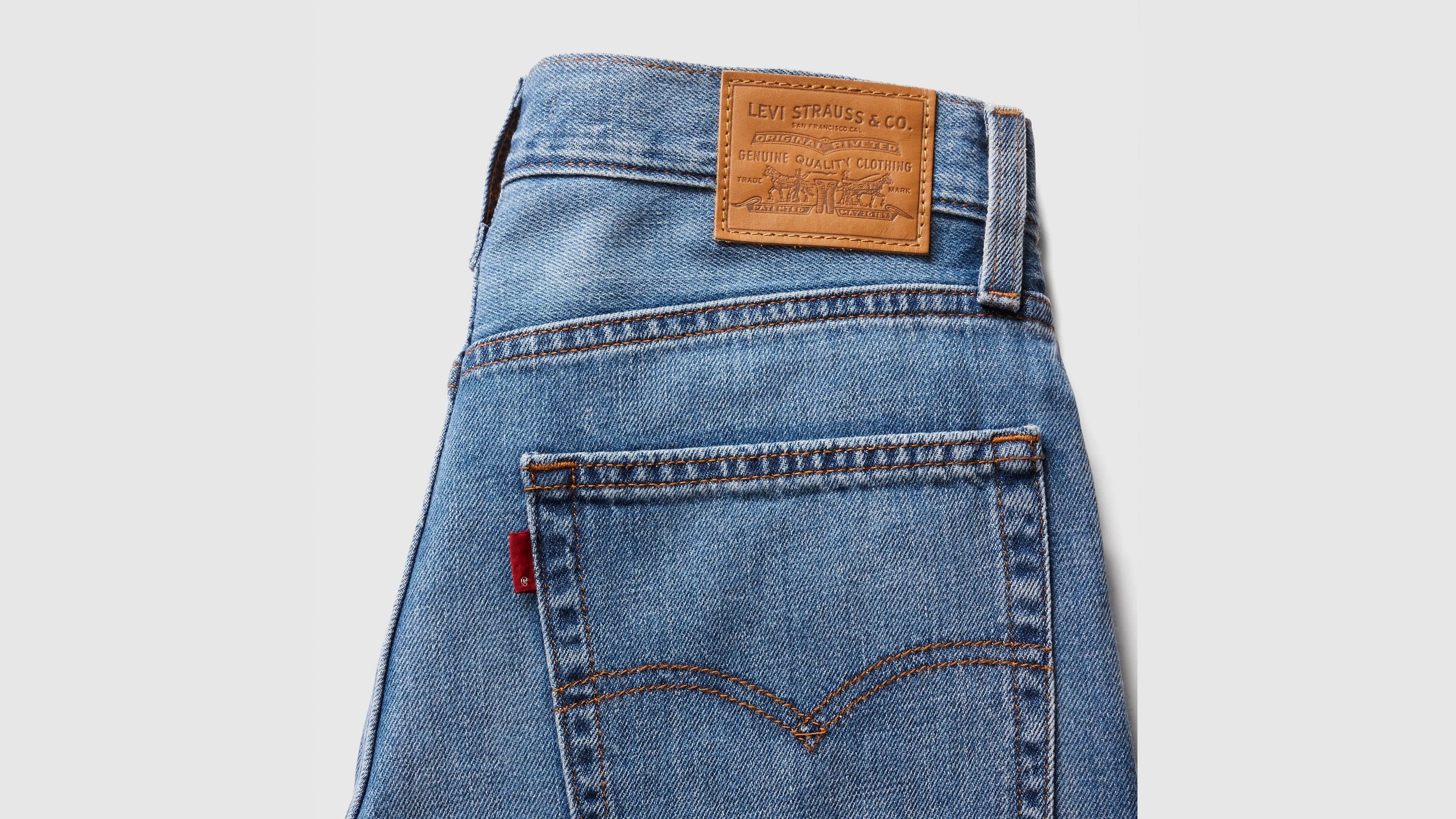 Levis | Baggy Dad Jeans Aus Leinen  Denim | 0057 usedwashed