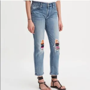 Levi’s Pin Dot Jeans Made Crafter Tapered Leg Blue