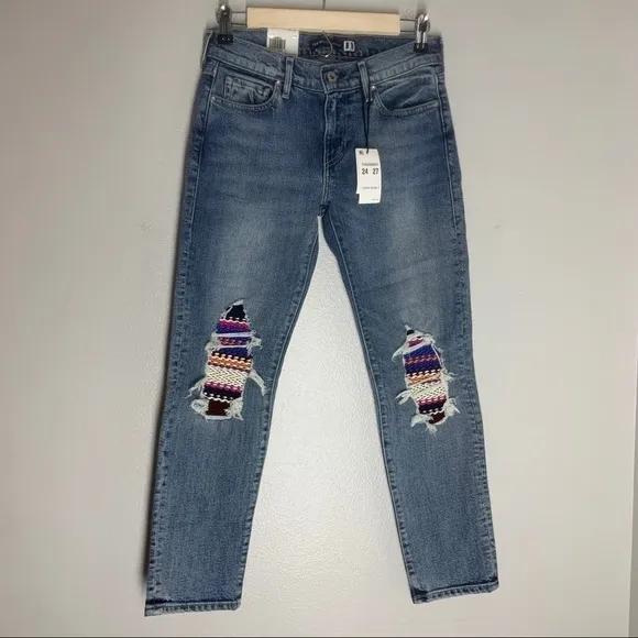 Levi’s Pin Dot Jeans Made Crafter Tapered Leg Blue