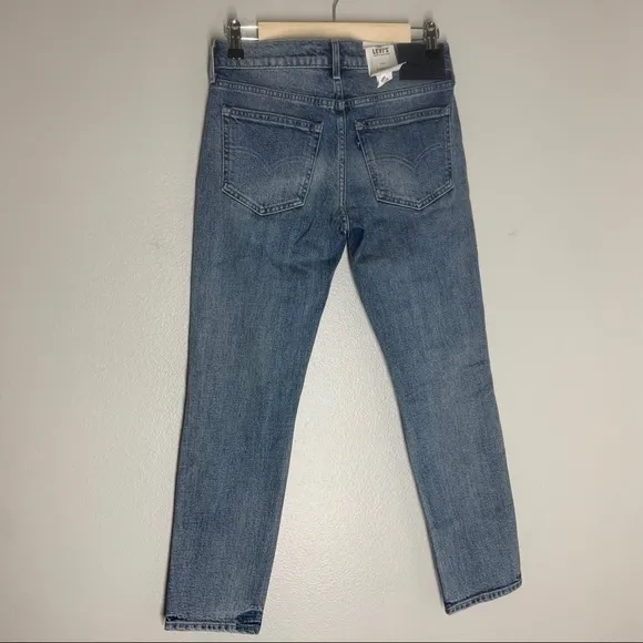 Levi’s Pin Dot Jeans Made Crafter Tapered Leg Blue