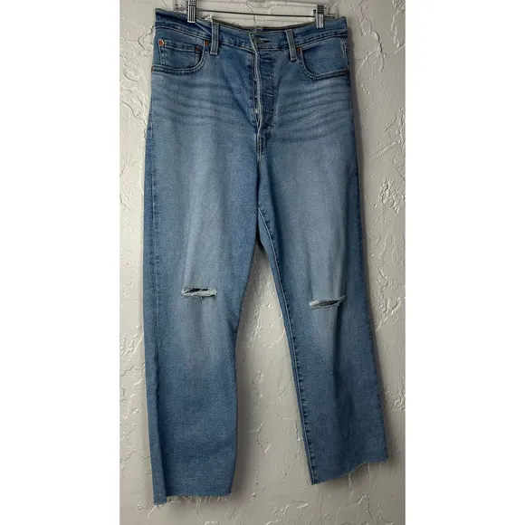 Levi's Ribcage Straight Ankle Jeans Size 31