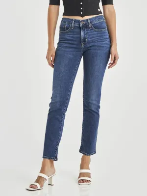 Levi's Women's 314 Shaping Straight Jeans - Dark Indigo