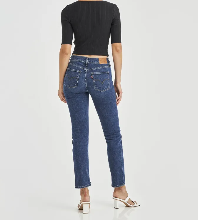 Levi's Women's 314 Shaping Straight Jeans - Dark Indigo