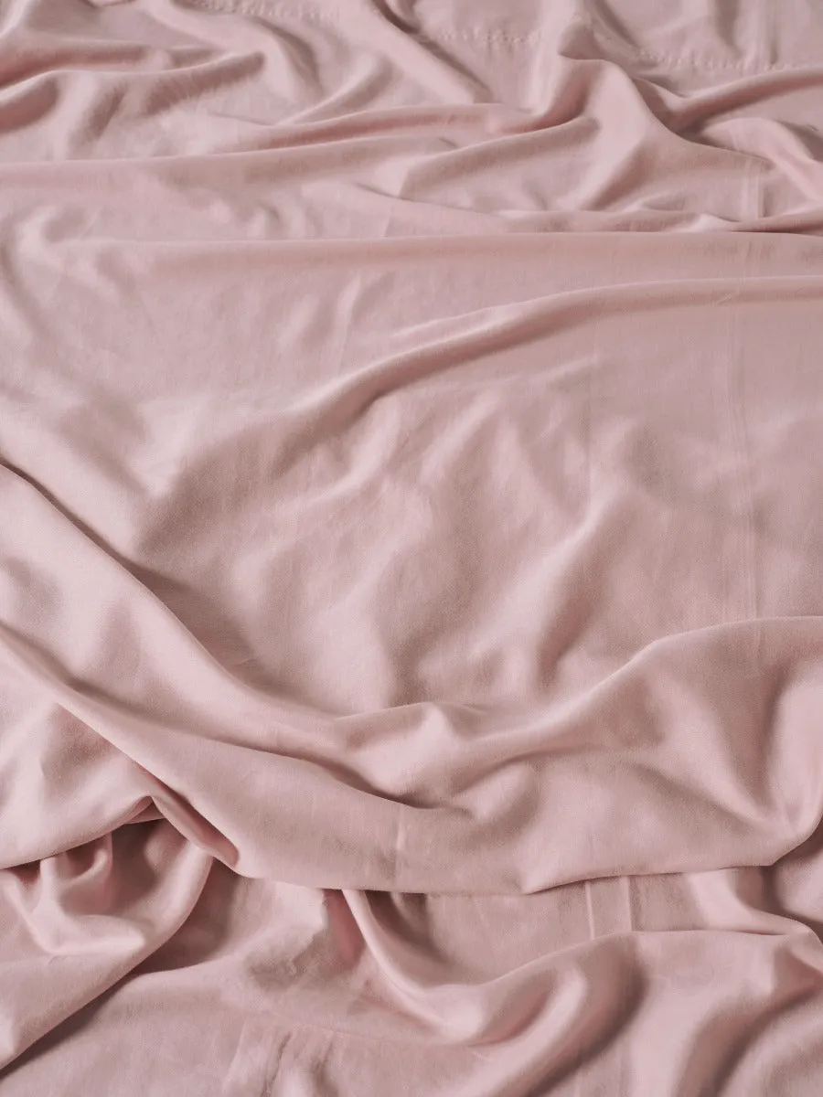 LINEN HOUSE SURF WASH | DUSTY ROSE SHEET SET