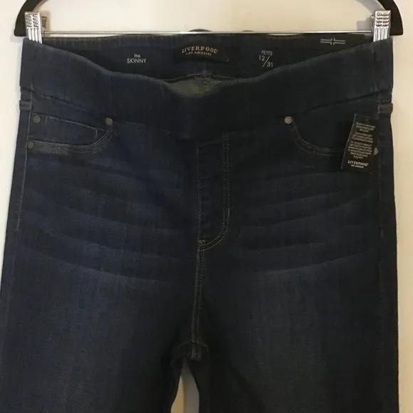 LIVERPOOL Ankle Stretch Jeans &quot;The Skinny&quot; Petite - NEW WITH TAG!