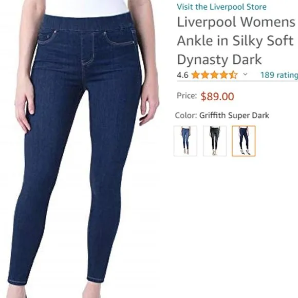 LIVERPOOL Ankle Stretch Jeans &quot;The Skinny&quot; Petite - NEW WITH TAG!