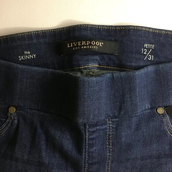 LIVERPOOL Ankle Stretch Jeans &quot;The Skinny&quot; Petite - NEW WITH TAG!