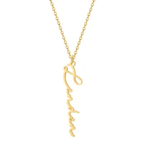 London - Collier Prénom Vertical